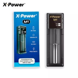Découvrez votre Chargeur 1 accu Xpower M1 chez Découvrez la sélection Vapotime à Cugnaux